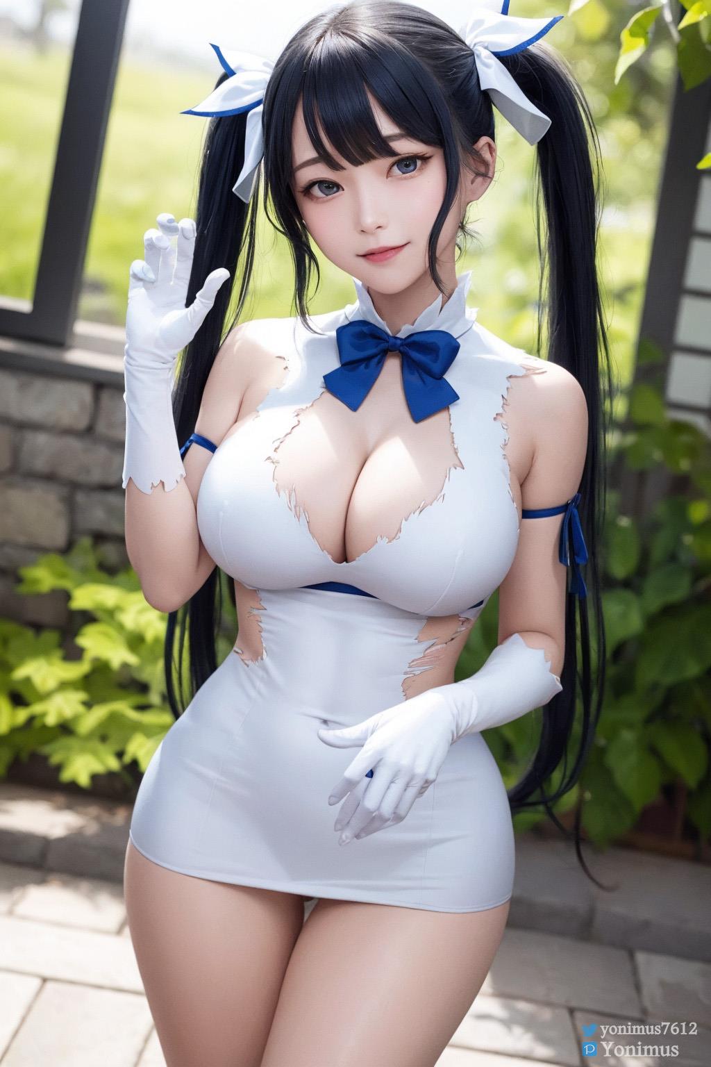 AI绘画 014 Hestia(Danmachi) [22P]第1张