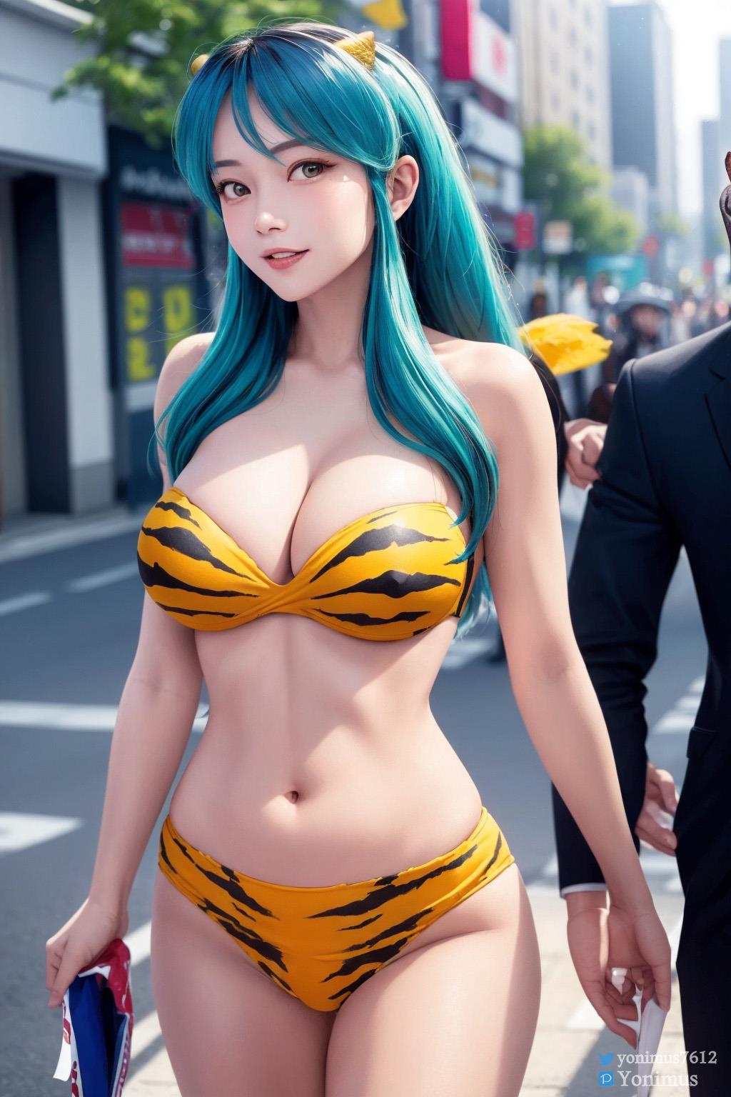 AI绘画 015 Lum(Urusei Yatsura) [23P]第1张