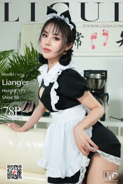 凉儿《灰丝女仆丝足》 [丽柜Ligui] 写真集