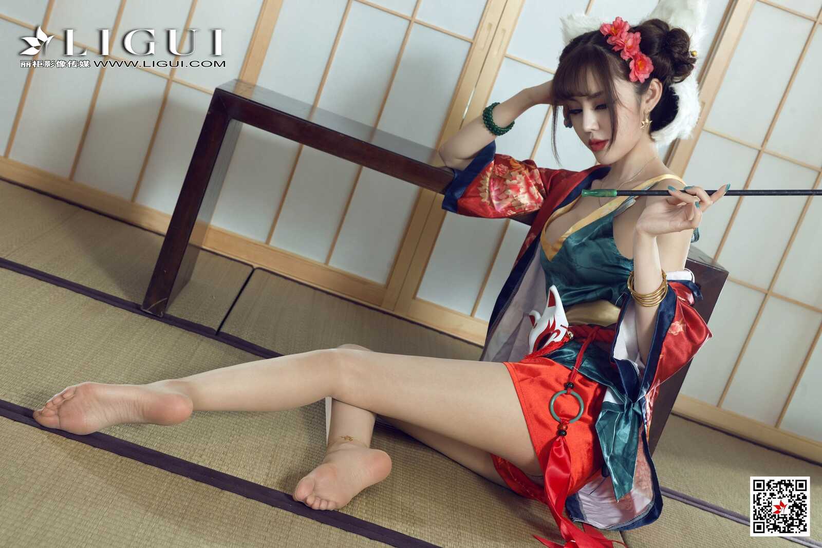 Model 凉儿《古典玉足》 [丽柜Ligui] 写真集第8张