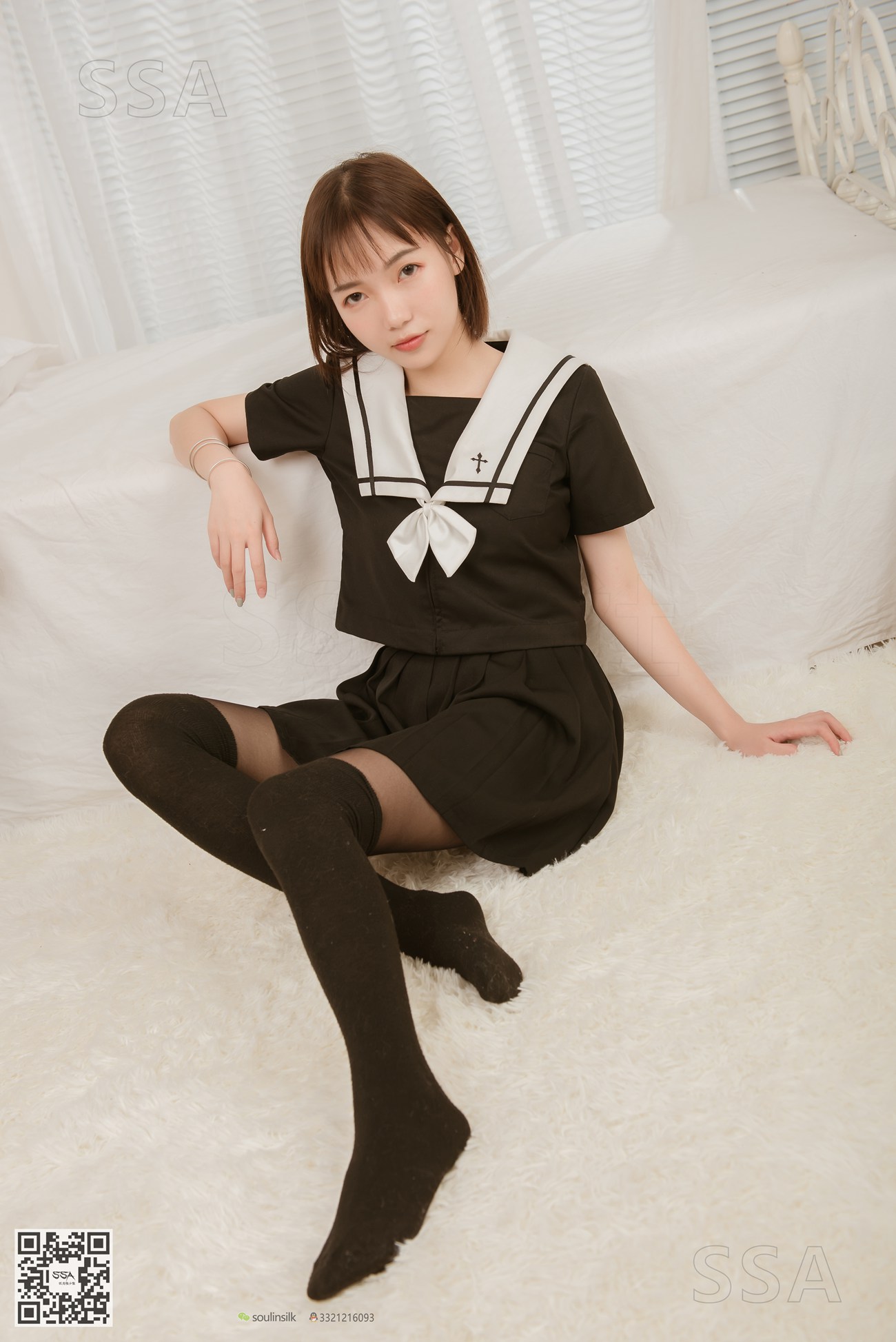 [SSA丝社]超清写真 NO.151 桃子 JK至服穿搭示范[152P]第4张