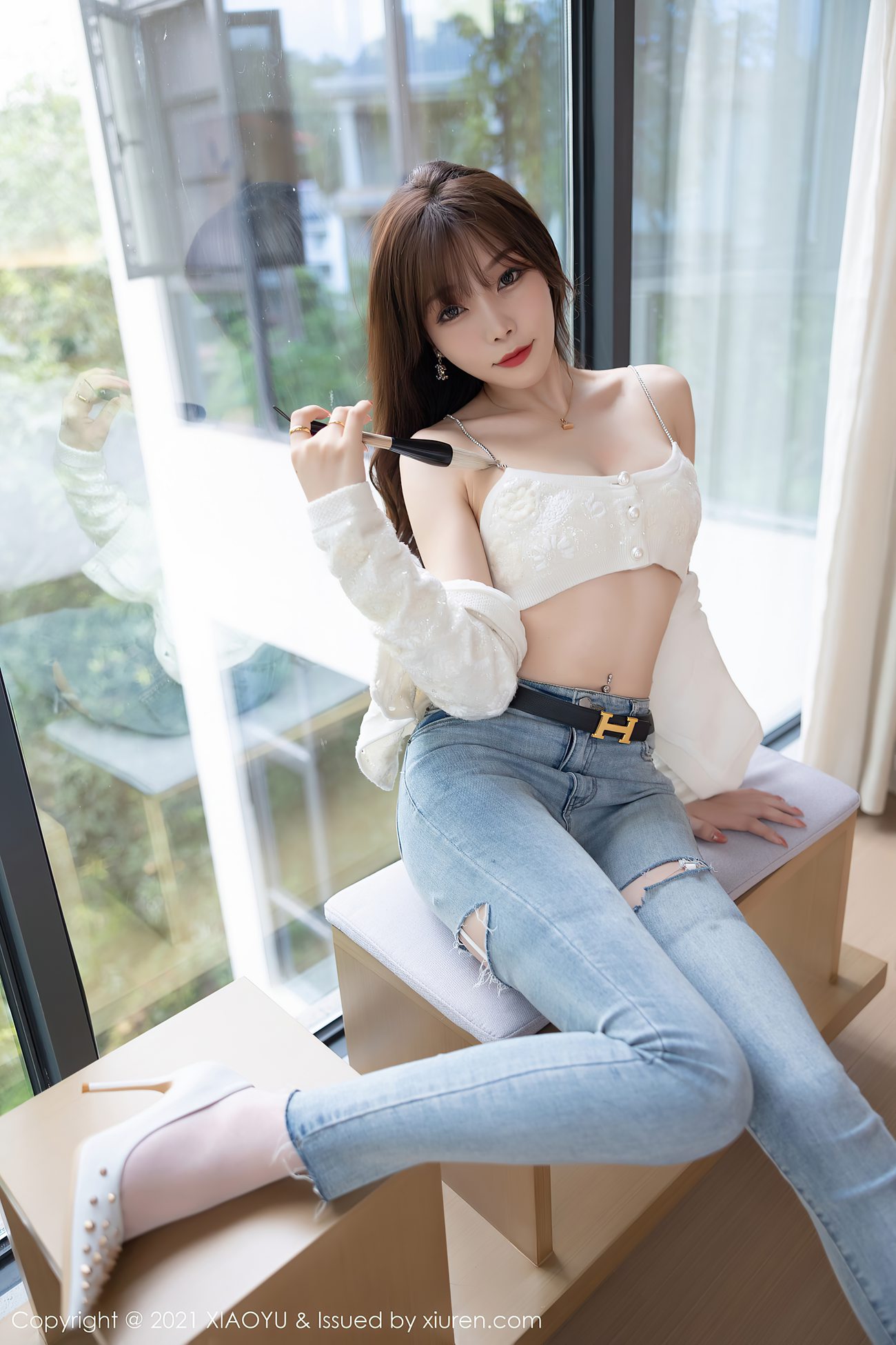 [XIAOYU语画界]2021.10.08 VOL.627 芝芝Booty[86+1P]第6张