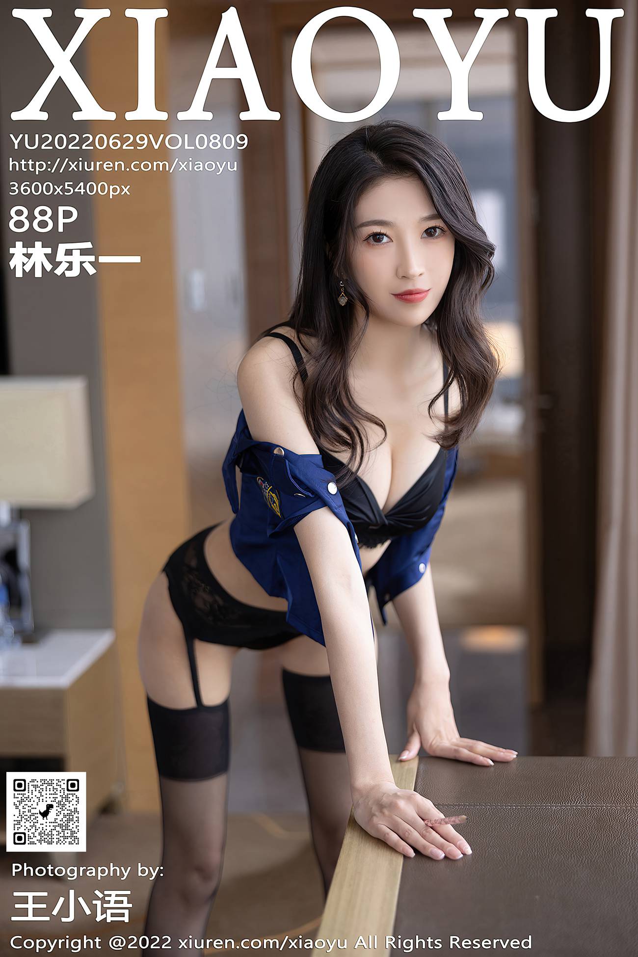 [XIAOYU语画界] 2022.06.29 VOL.809 林乐一 黑丝美腿[79P]第1张