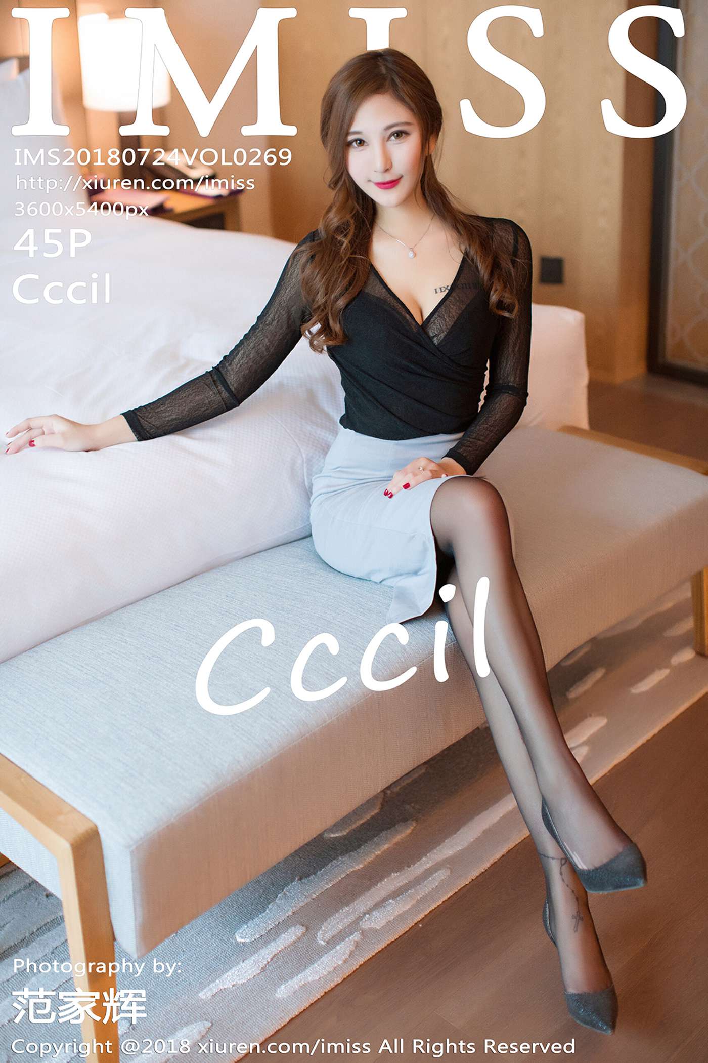 [IMiss爱蜜社] 2018.07.24 Vol.269 Cccil[45+1P]第1张