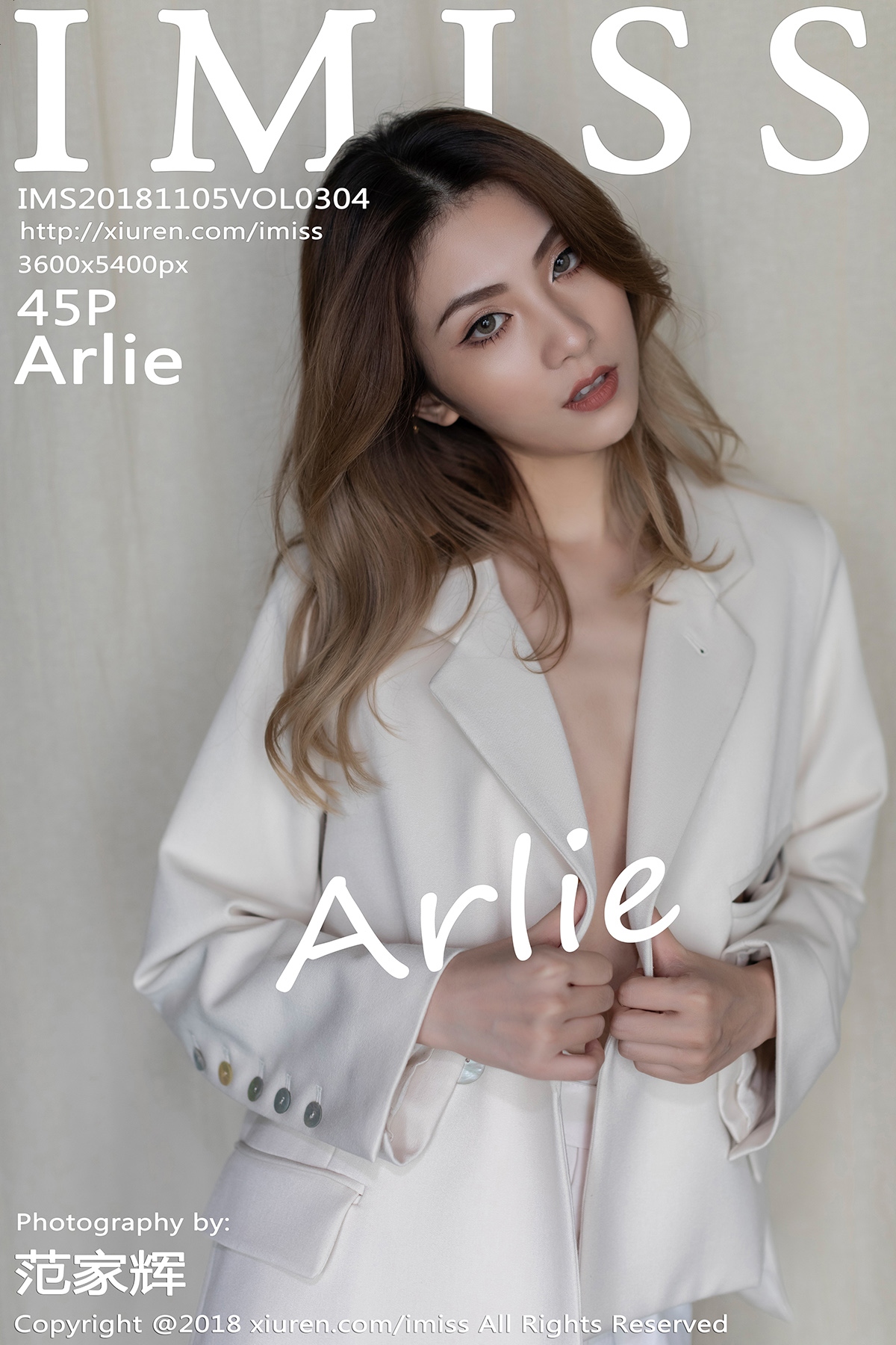 [IMiss爱蜜社] 2018.11.05 Vol.304 Arlie[45+1P]第1张