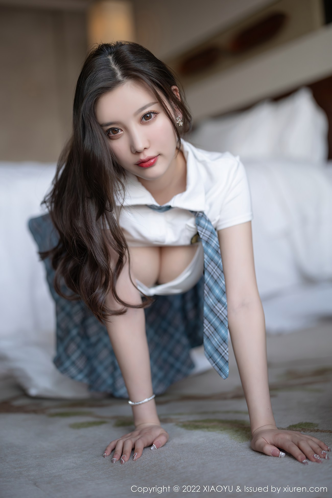 [XIAOYU语画界] 2022.01.07 VOL.692 杨晨晨Yome 姓感美腿[110P]第13张