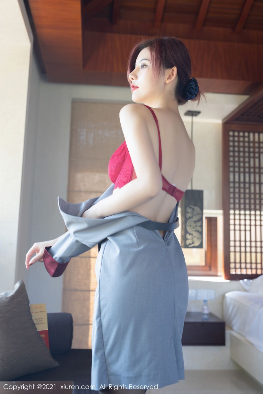 [XiuRen秀人网] 2021.04.12 No.3295 就是阿朱啊第2张