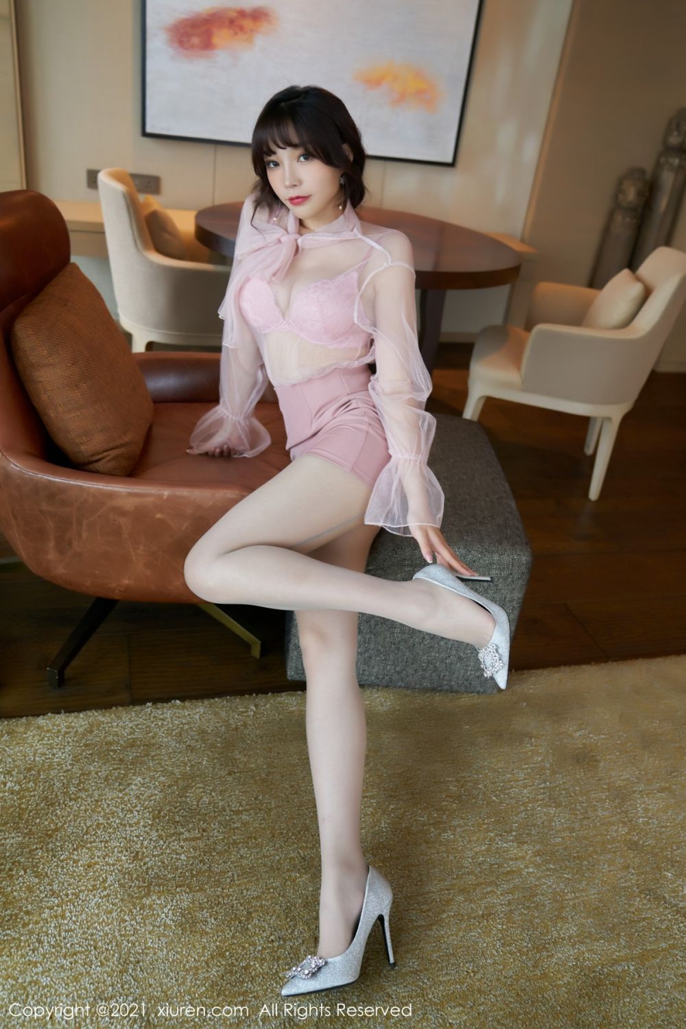 [XiuRen秀人网] 2021.04.14 No.3306 芝芝Booty第4张