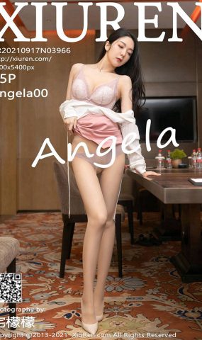 [Xiuren绣人网]2021.09.17 NO.3966 Angela00[65+1P]