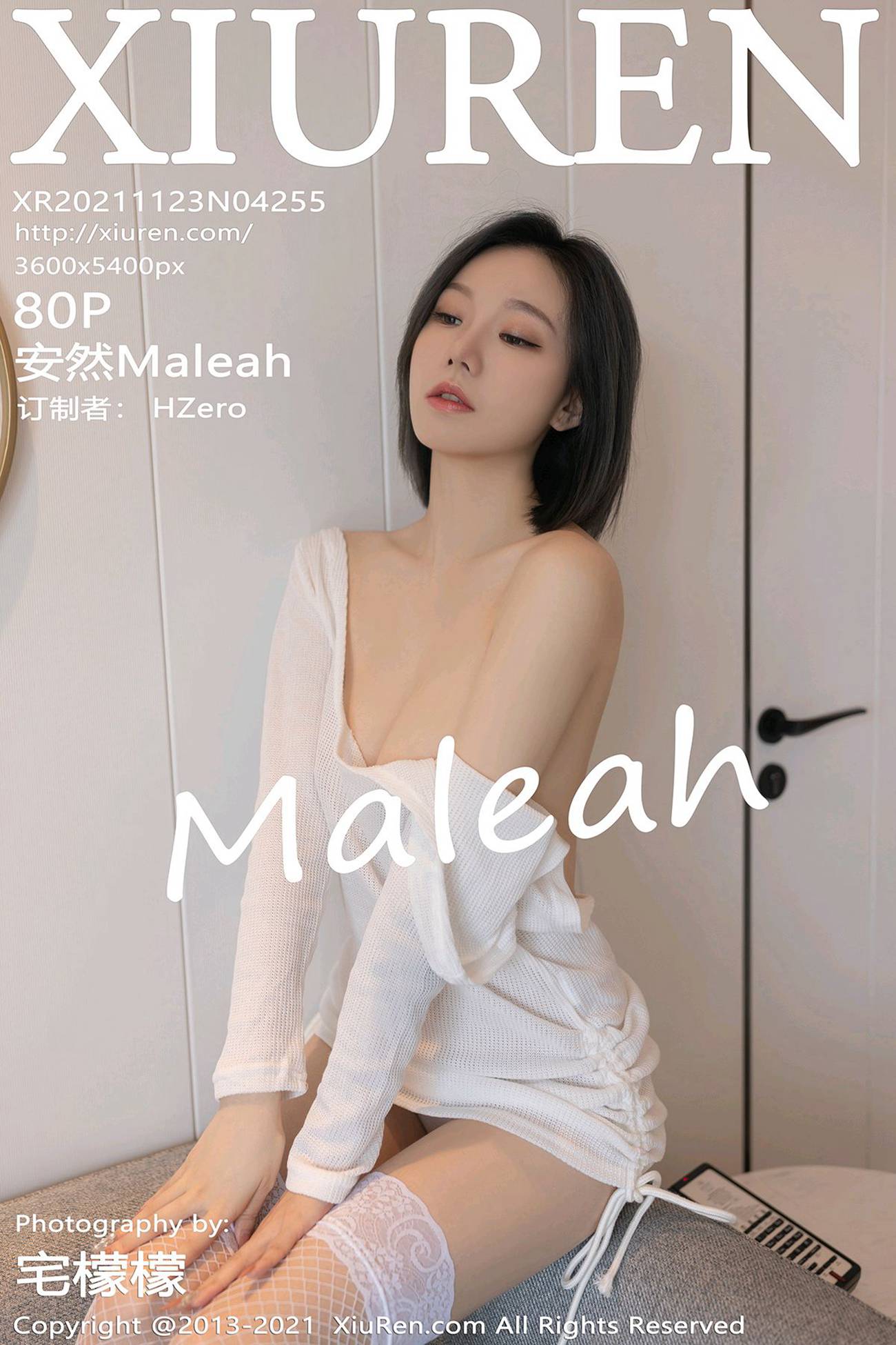 [Xiuren绣人网]2021.11.23 NO.4255 安然Maleah[80+1P]第16张