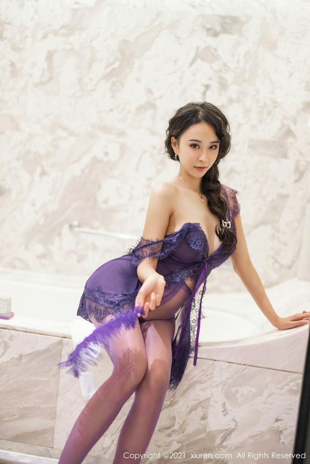 [XiuRen秀人网] 2021.06.17 No.3555 蓝夏Akasha第2张