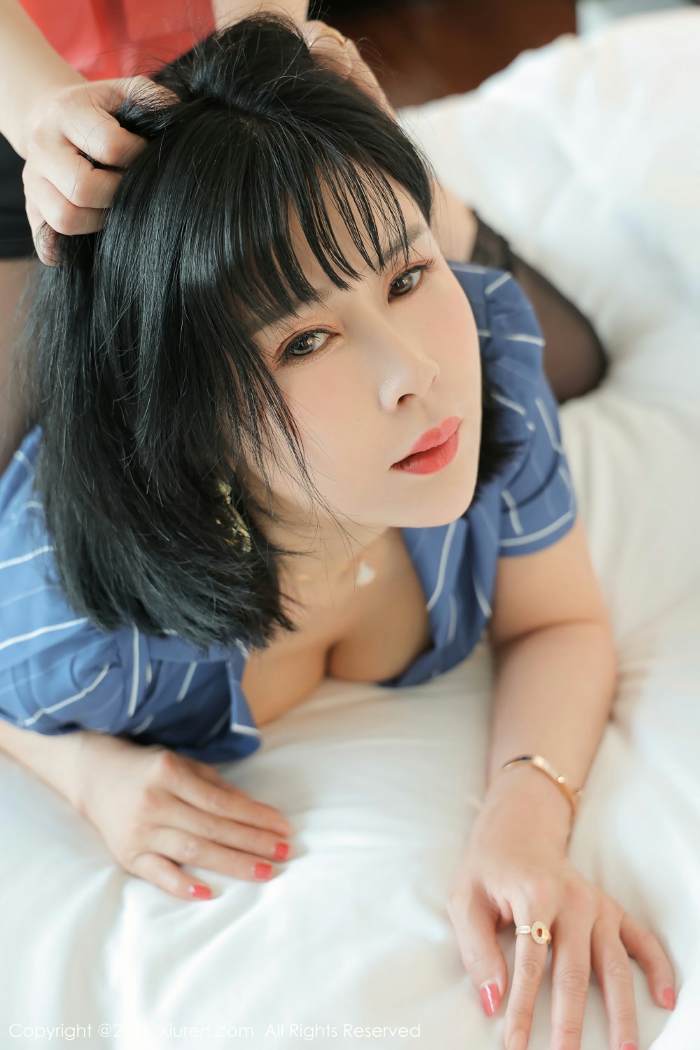 [XiuRen秀人网] 2021.07.22 No.3699 乖乖小野喵 Lucky沈欢欣第7张
