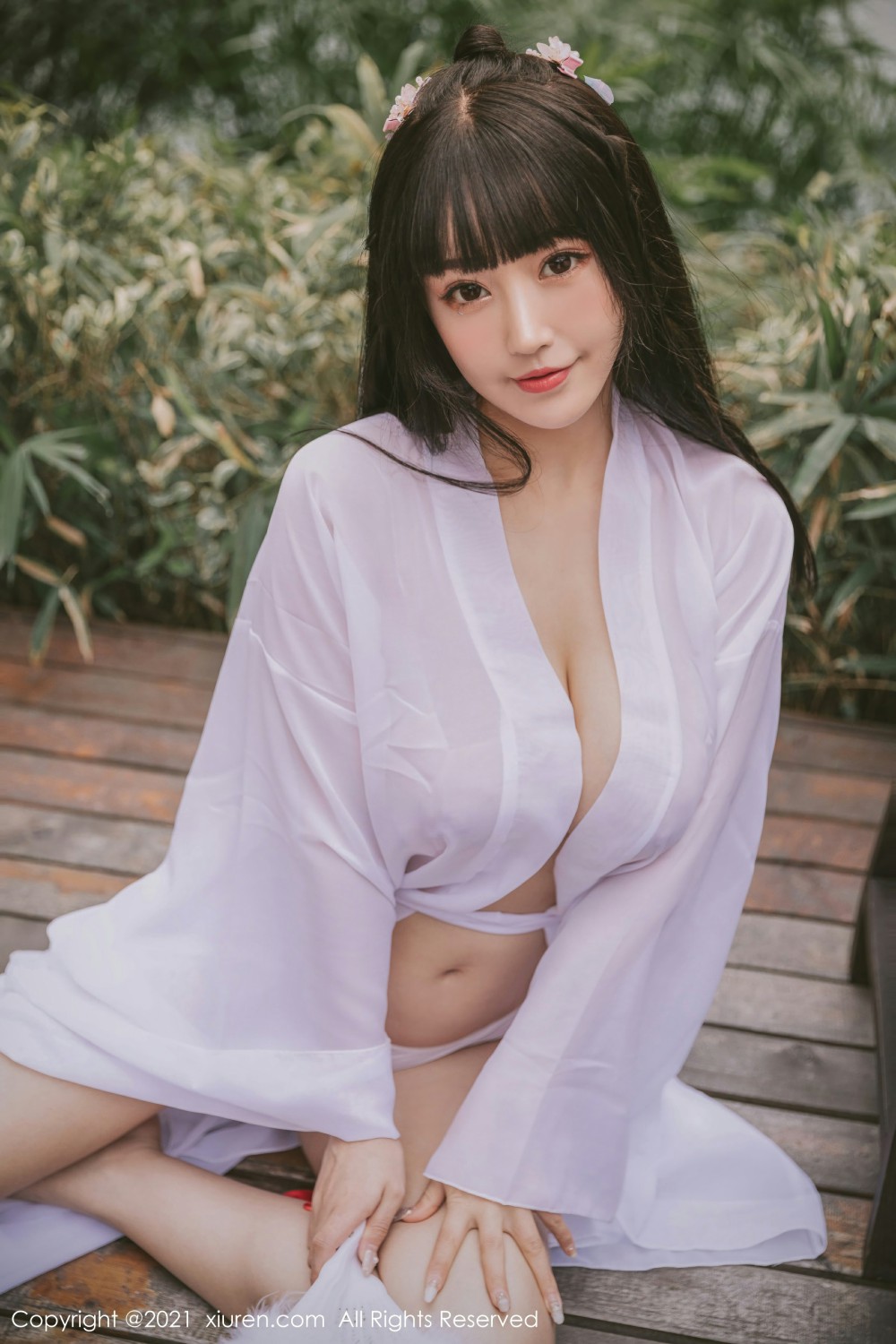 [XiuRen秀人网] 2021.08.03 No.3749 朱可儿Flower第7张