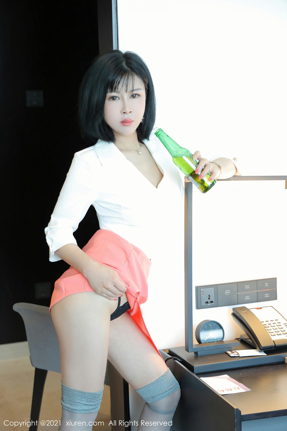 [XiuRen秀人网] 2021.10.12 No.4047 乖乖小野喵 Lucky沈欢欣第4张