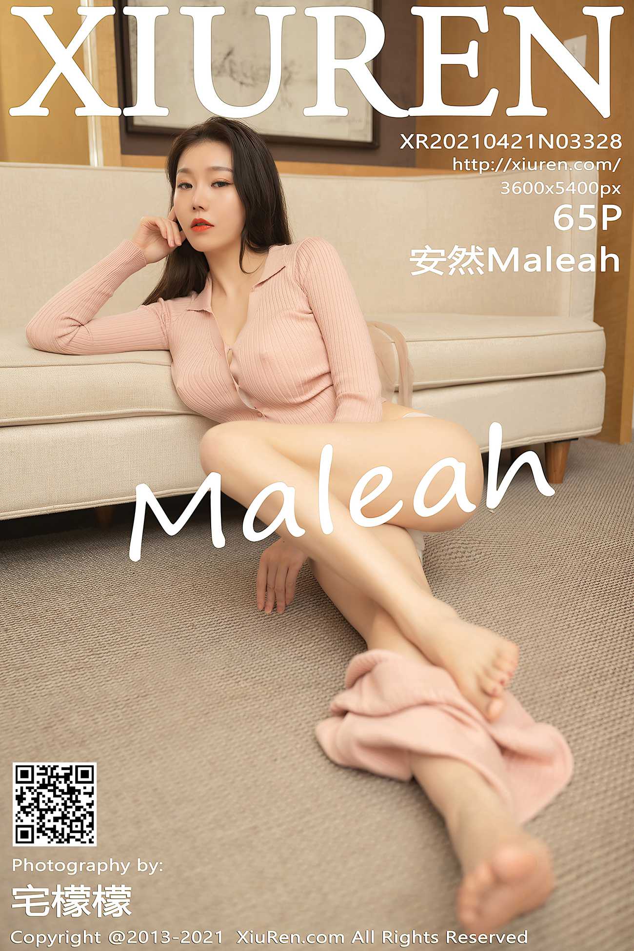 [XIUREN绣人网] 2021.04.21 No.3328 安然Maleah [66P/724MB]第14张