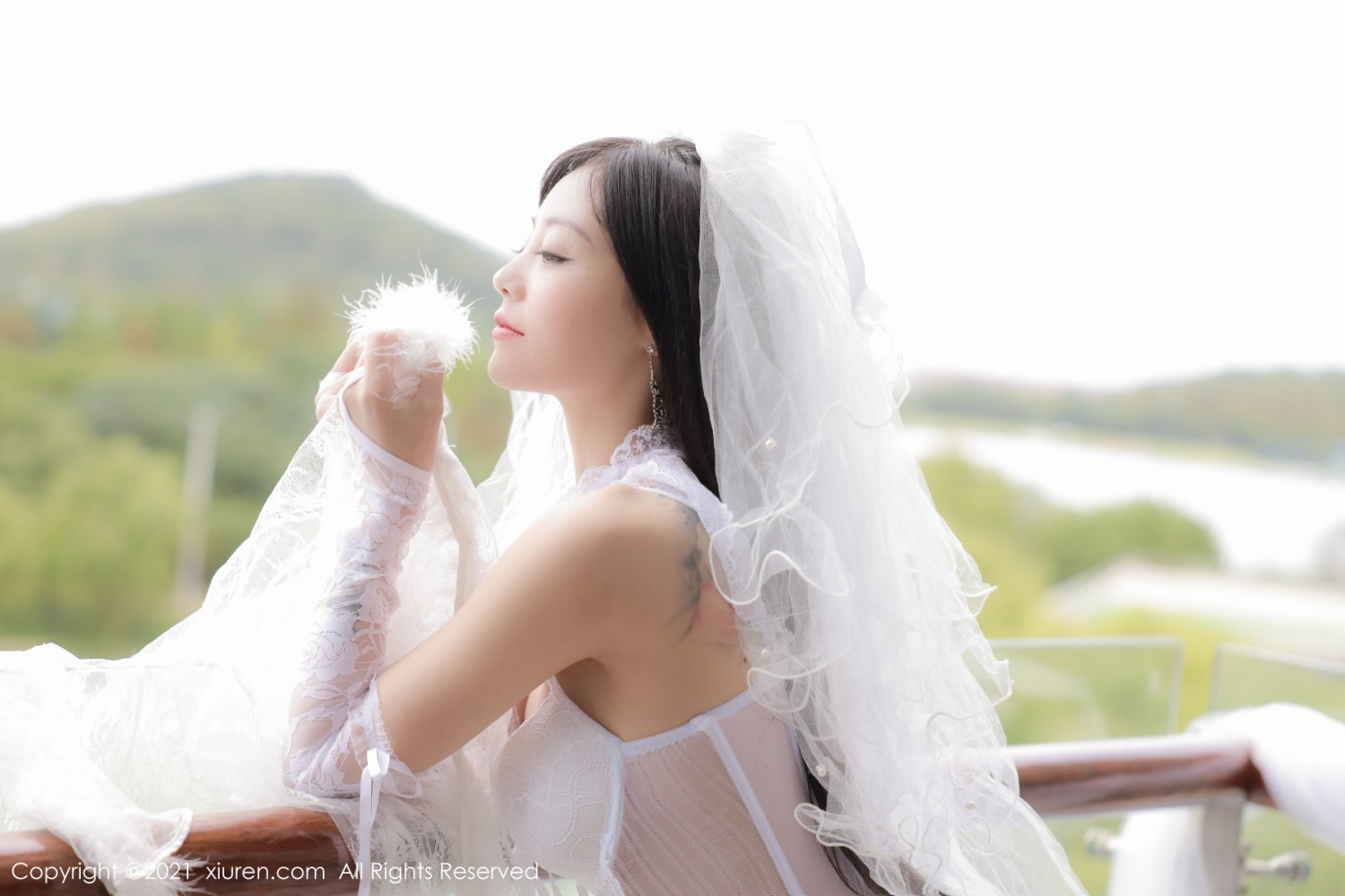 [XiuRen秀人网] 2021.12.15 No.4339 佘贝拉bella 性感婚纱第7张