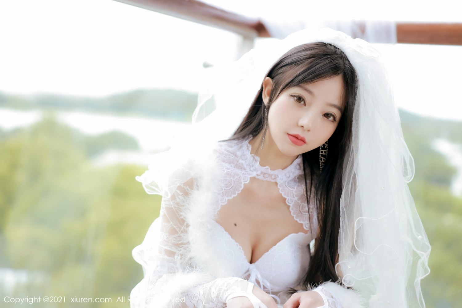 [XiuRen秀人网] 2021.12.15 No.4339 佘贝拉bella 性感婚纱第8张