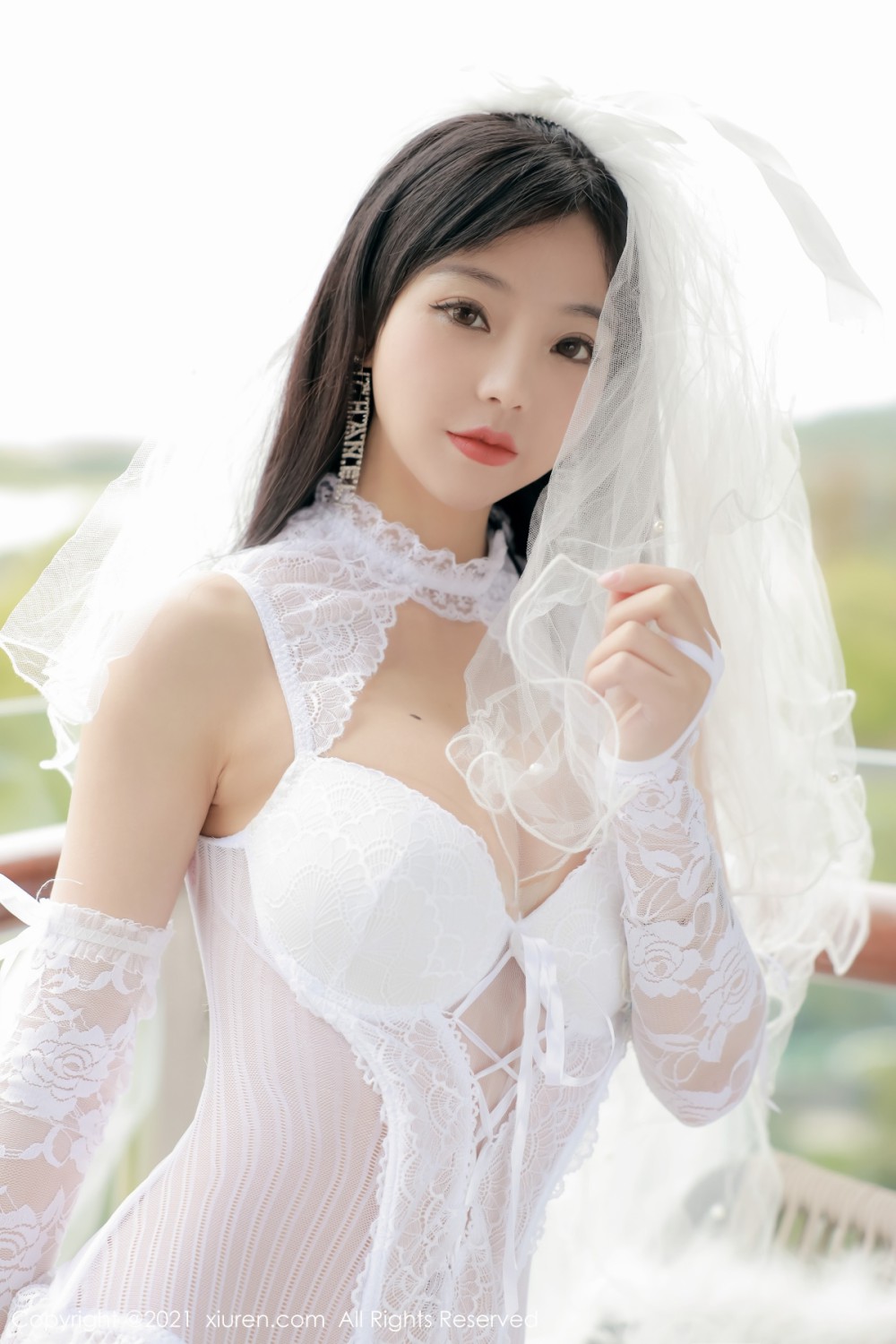 [XiuRen秀人网] 2021.12.15 No.4339 佘贝拉bella 性感婚纱第8张