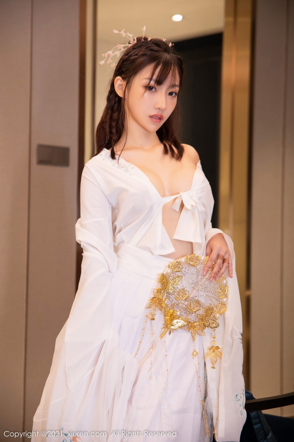 [XiuRen秀人网] 2021.12.16 No.4344 西门小玉 古装诱惑第5张