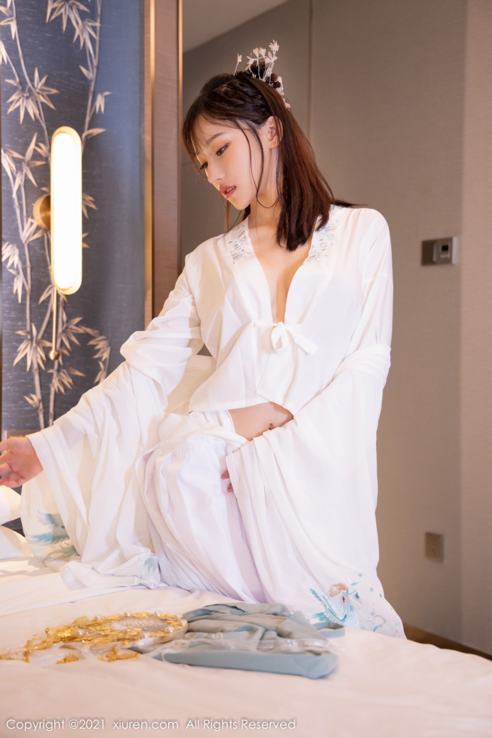 [XiuRen秀人网] 2021.12.16 No.4344 西门小玉 古装诱惑第7张