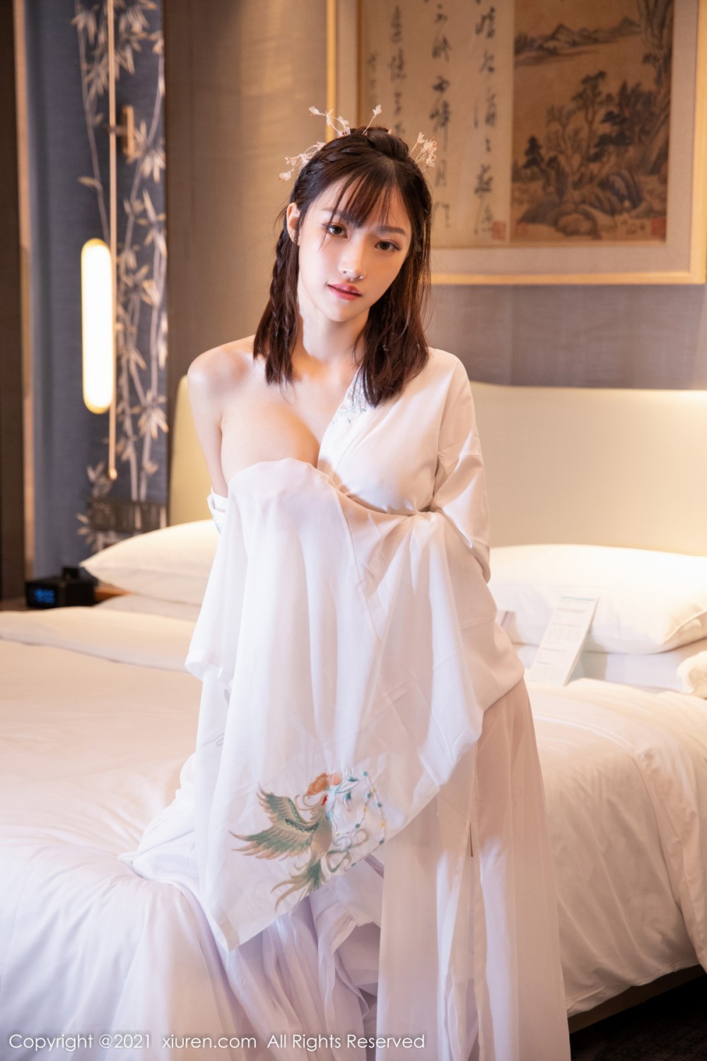 [XiuRen秀人网] 2021.12.16 No.4344 西门小玉 古装诱惑第9张