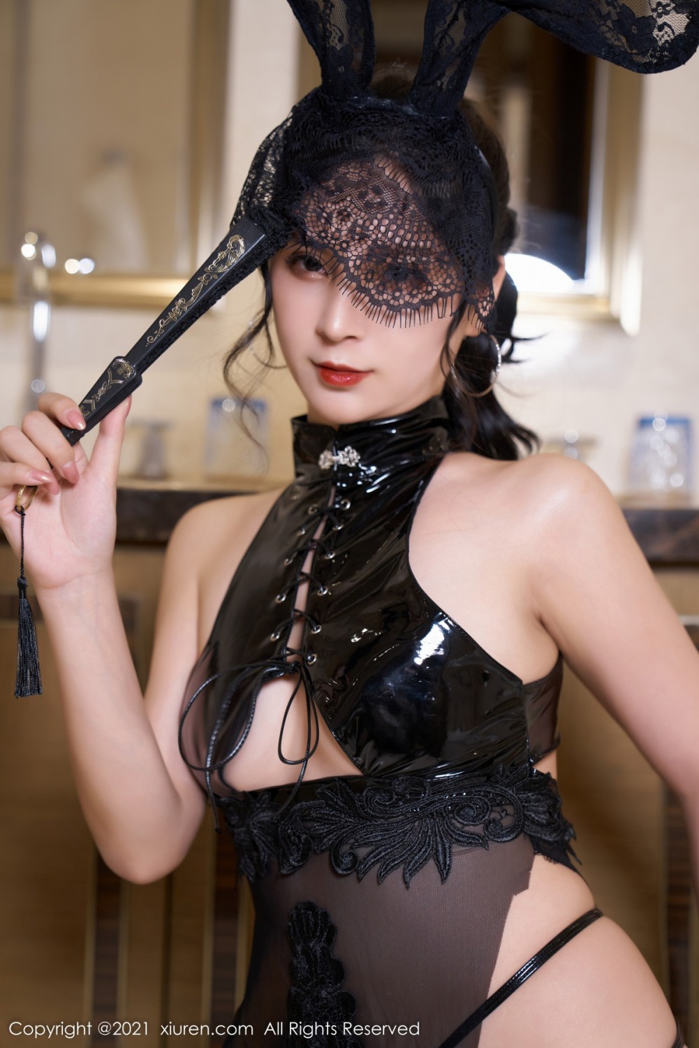 [XiuRen秀人网] 2021.12.16 No.4345 小蛮妖Yummy 情趣兔女郎第5张