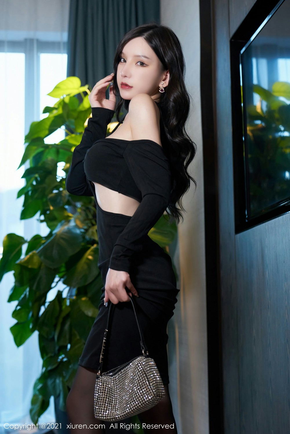 [XiuRen秀人网] 2021.12.17 No.4354 周于希Sally 魅惑黑丝第3张