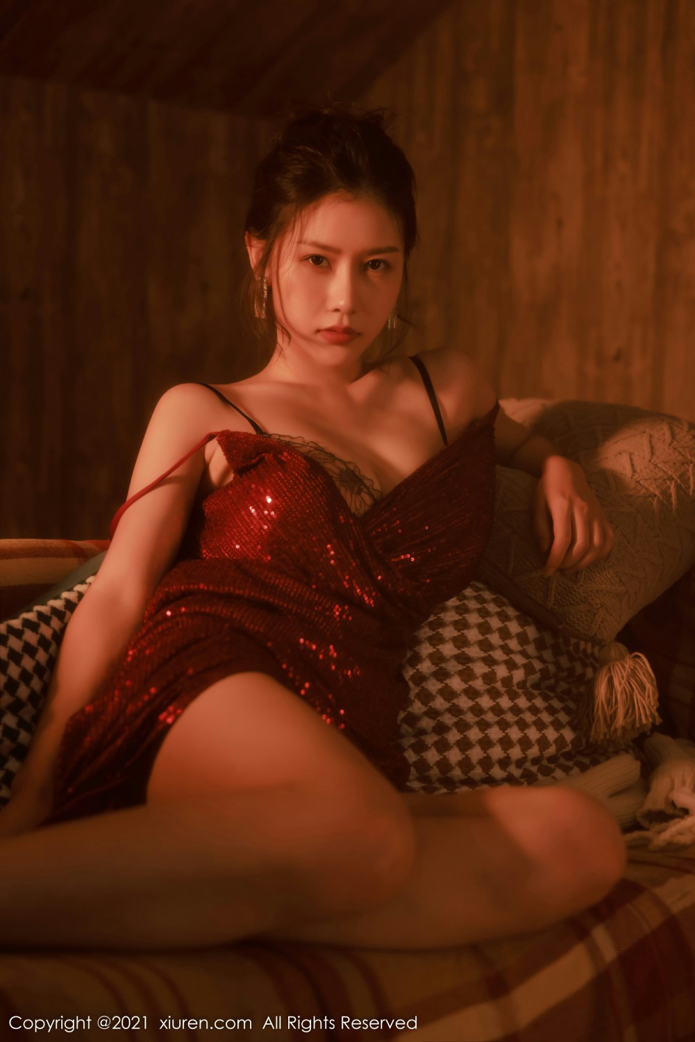 [XiuRen秀人网] 2021.12.20 No.4357 尹甜甜 油画风写真第6张