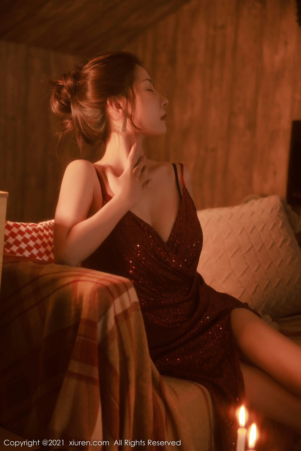 [XiuRen秀人网] 2021.12.20 No.4357 尹甜甜 油画风写真第11张