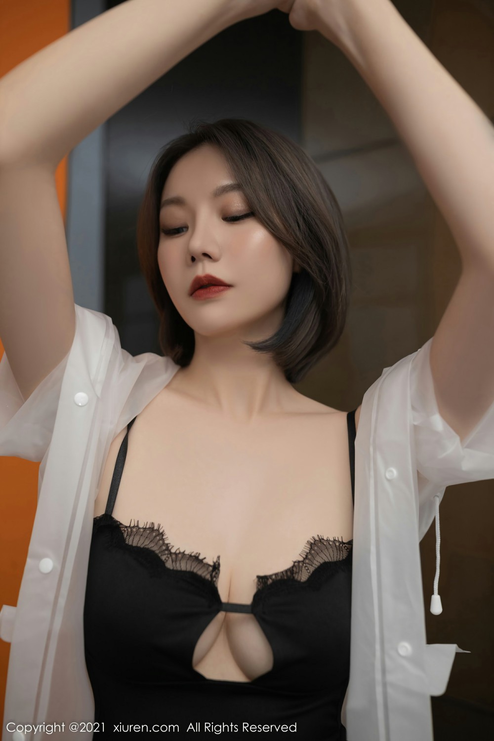 [XiuRen秀人网] 2021.12.21 No.4362 安然Maleah 红色丝袜第7张