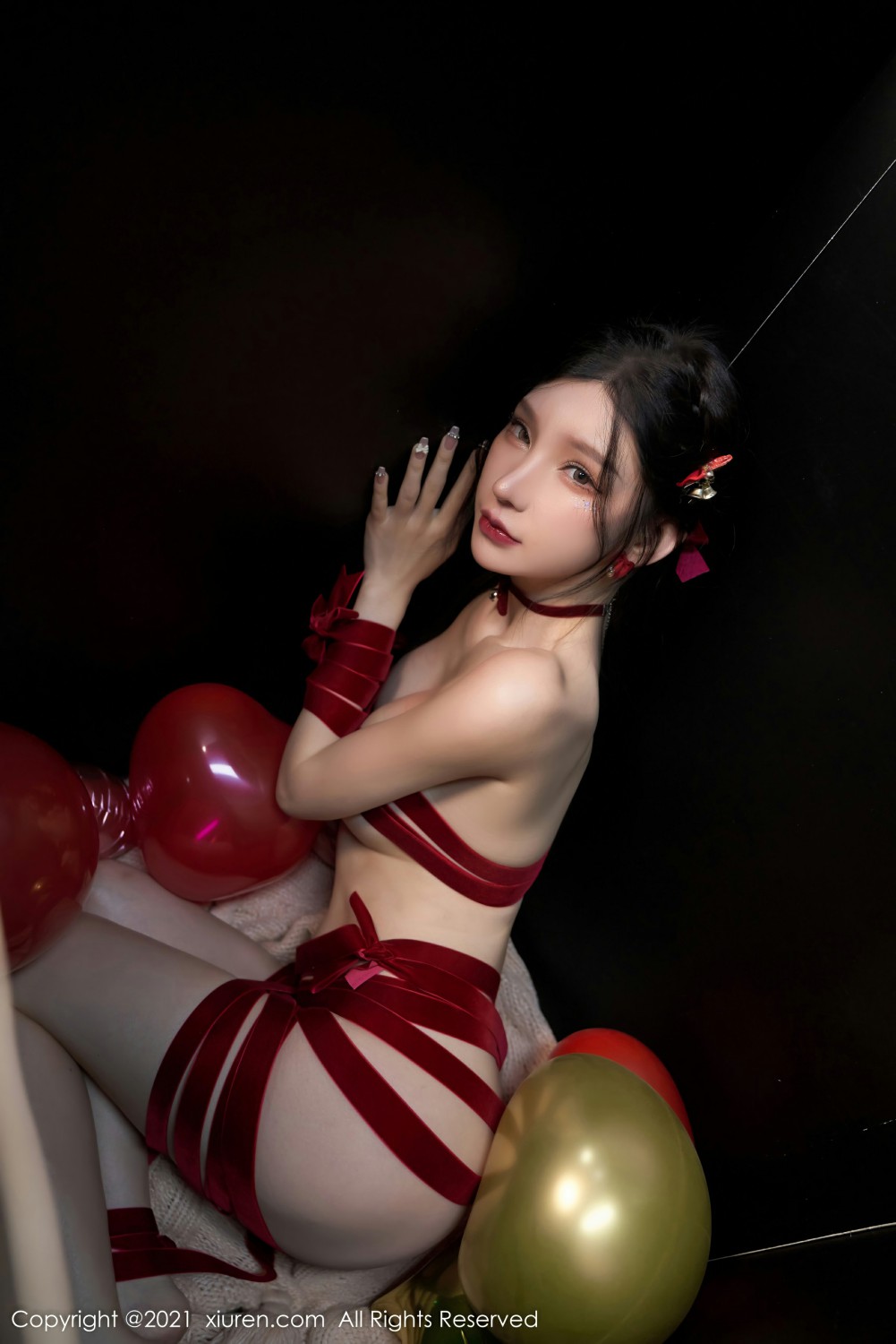 [XiuRen秀人网] 2021.12.24 No.4385 周于希Sally 圣诞礼物第3张
