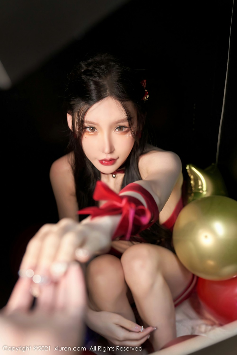 [XiuRen秀人网] 2021.12.24 No.4385 周于希Sally 圣诞礼物第1张