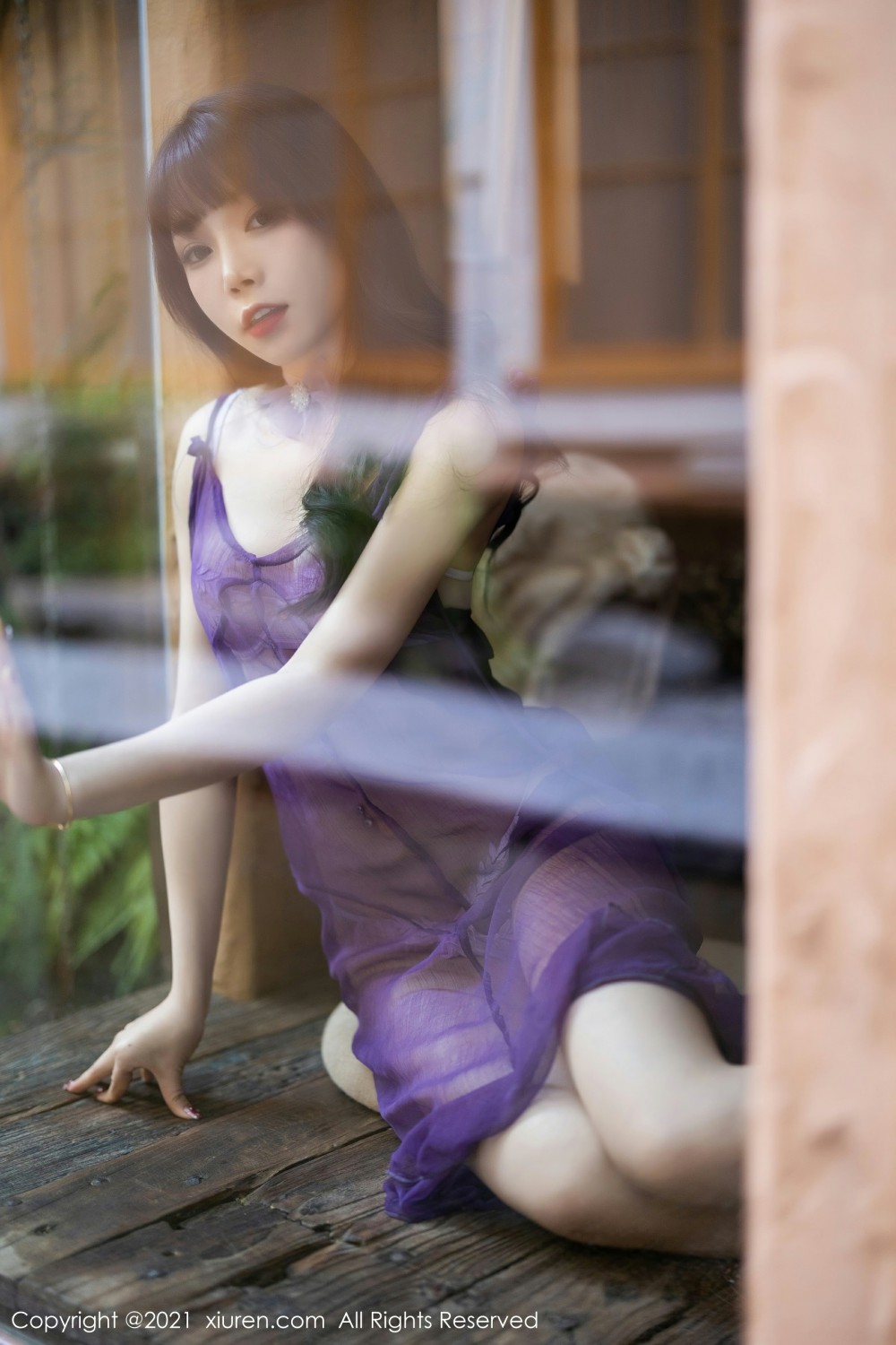 [XiuRen秀人网] 2021.12.30 No.4410 芝芝Booty 透明长裙第3张