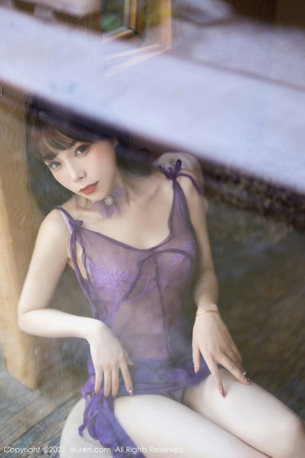 [XiuRen秀人网] 2021.12.30 No.4410 芝芝Booty 透明长裙第3张