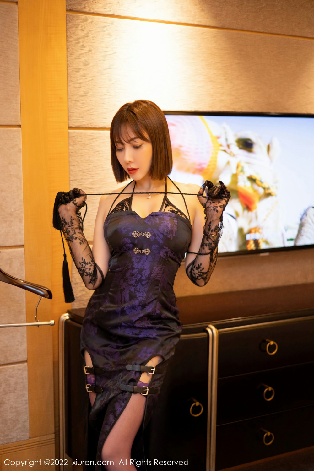 [XiuRen秀人网] 2022.01.05 No.4422 果儿Victoria 透明丝袜第1张