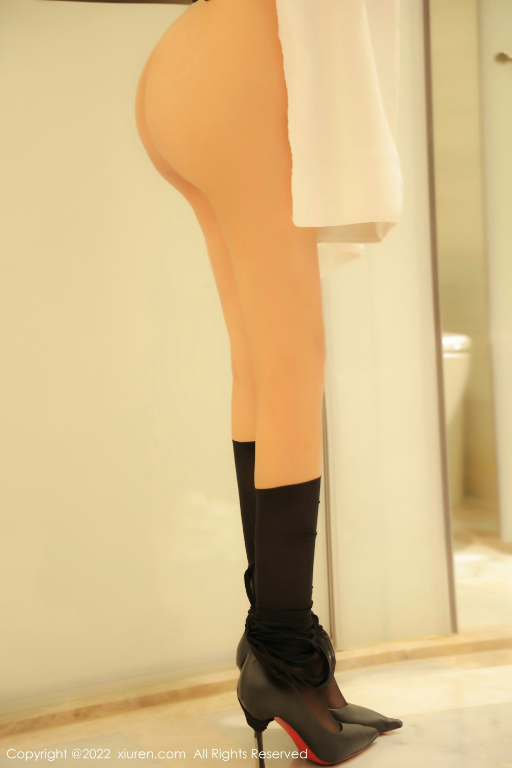 [XiuRen秀人网] 2022.01.11 No.4446 夏沫沫tifa 黑色蕾丝第8张