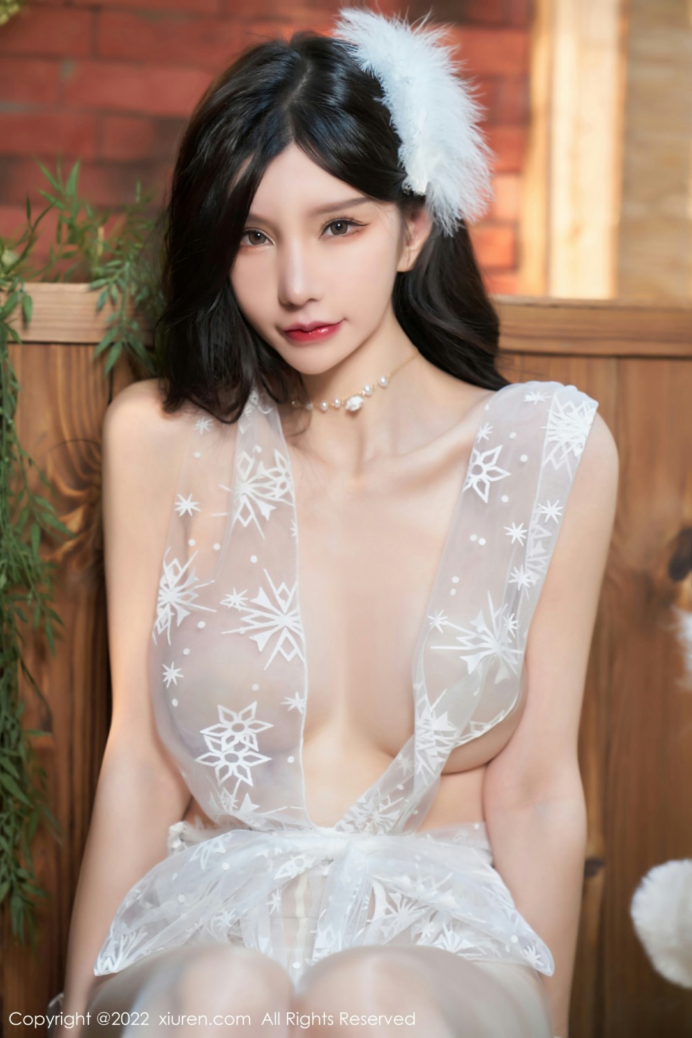 [XiuRen秀人网] 2022.01.12 No.4454 周于希Sally 白色轻纱第10张