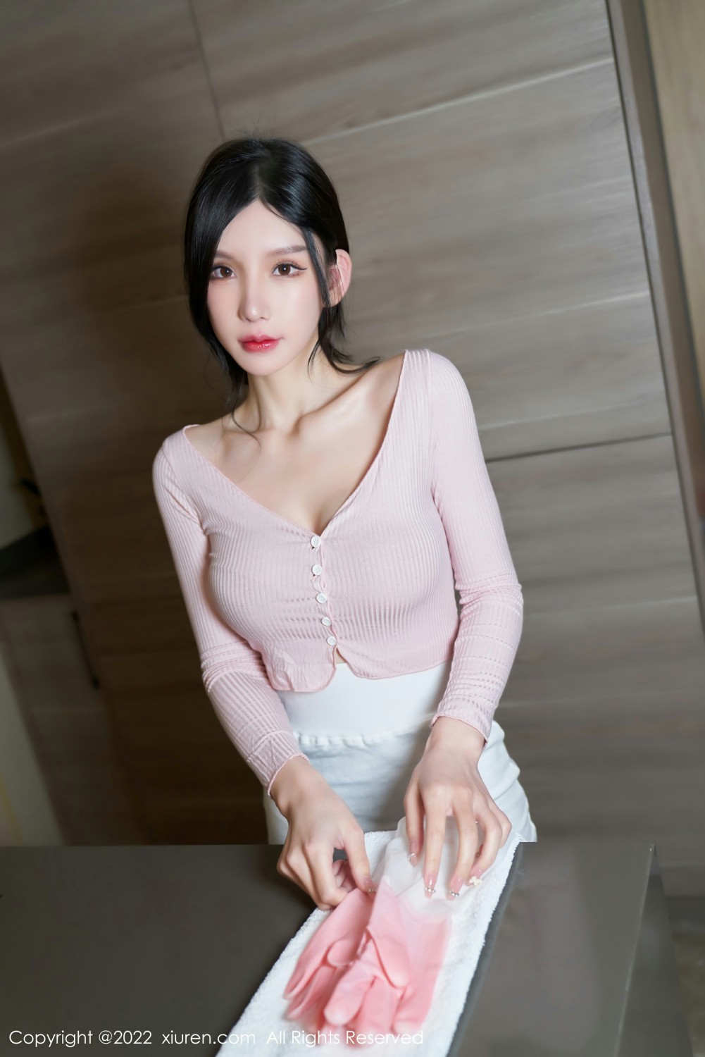 [XiuRen秀人网] 2022.01.14 No.4468 周于希Sally 性感女佣第3张