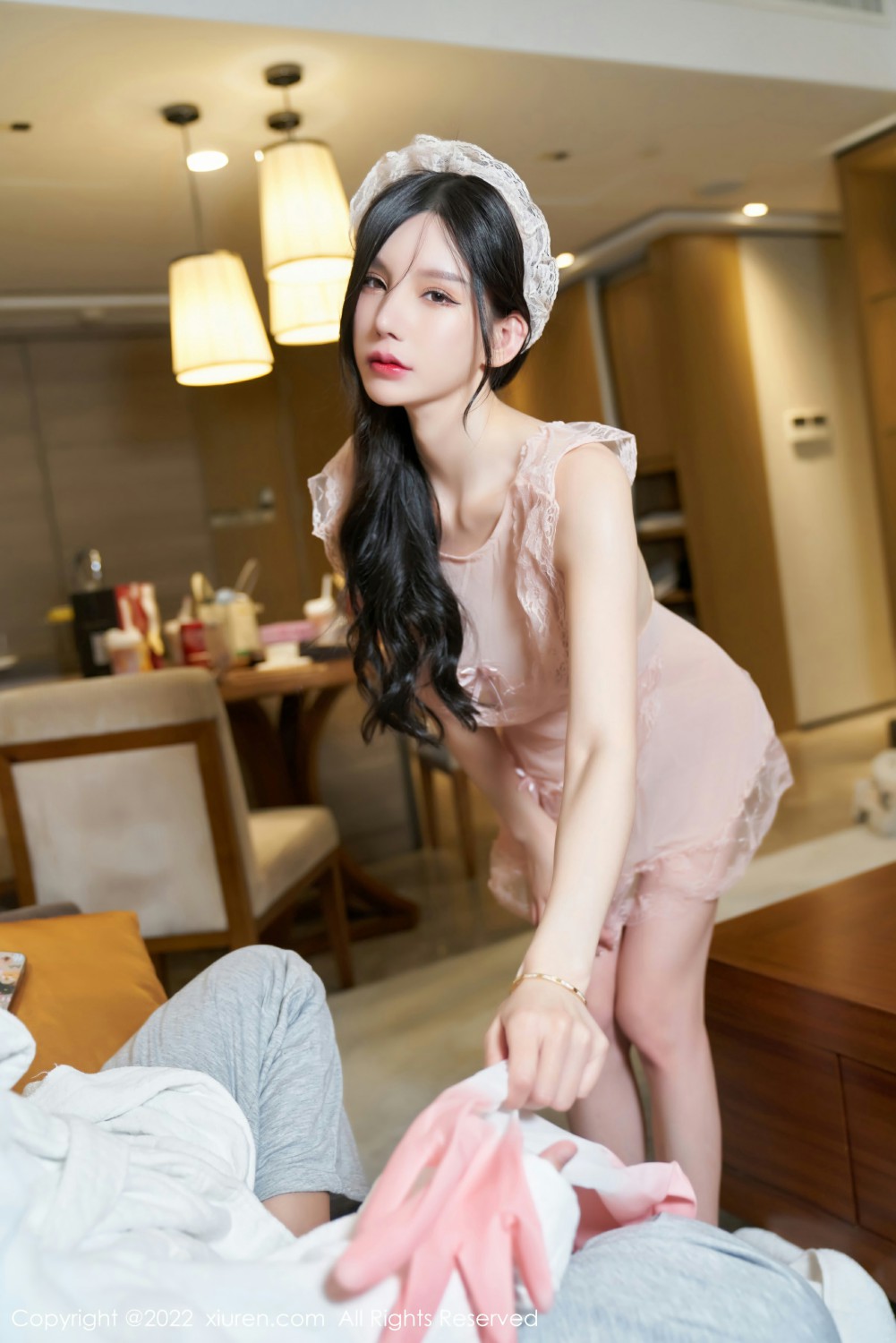 [XiuRen秀人网] 2022.01.14 No.4468 周于希Sally 性感女佣第12张