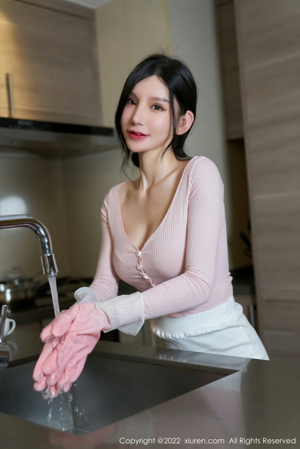 [XiuRen秀人网] 2022.01.14 No.4468 周于希Sally 性感女佣第4张