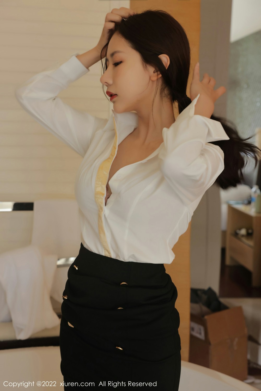[XiuRen秀人网] 2022.01.17 No.4472 尹甜甜 私人女管家第9张