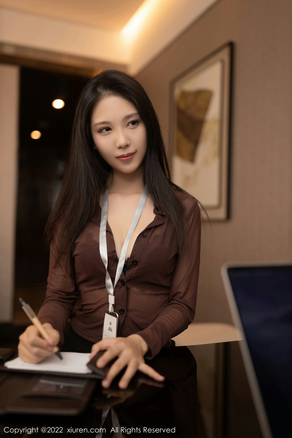[XiuRen秀人网] 2022.01.18 No.4479 抖娘利世 性感秘书第1张