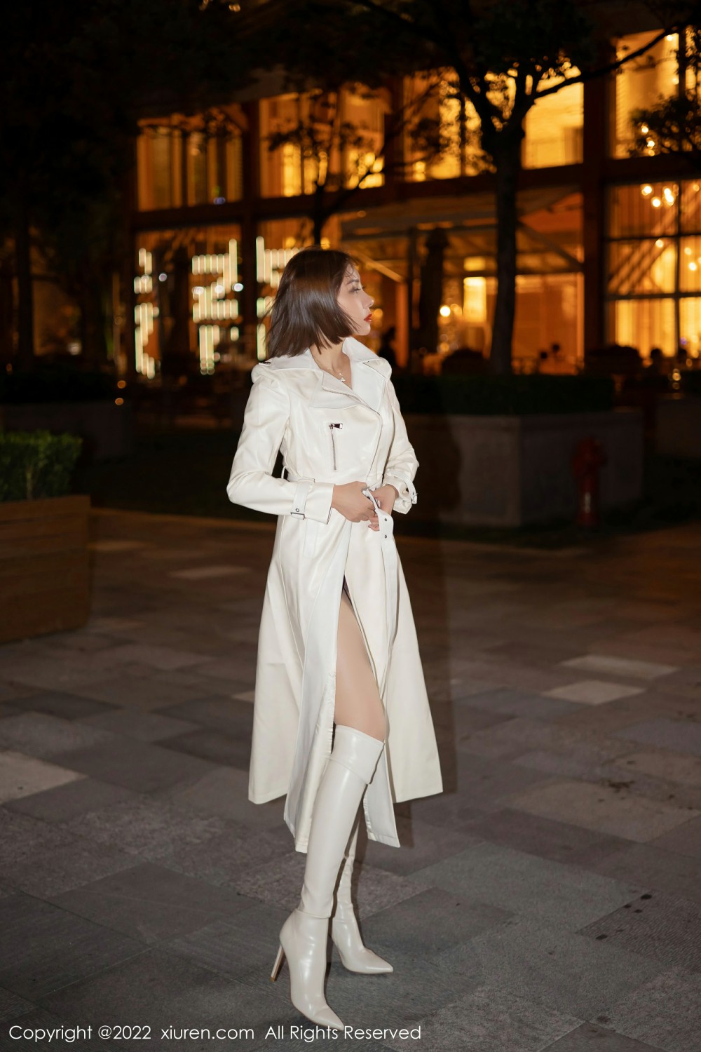 [XiuRen秀人网] 2022.01.21 No.4495 果儿Victoria 红色蕾丝第3张