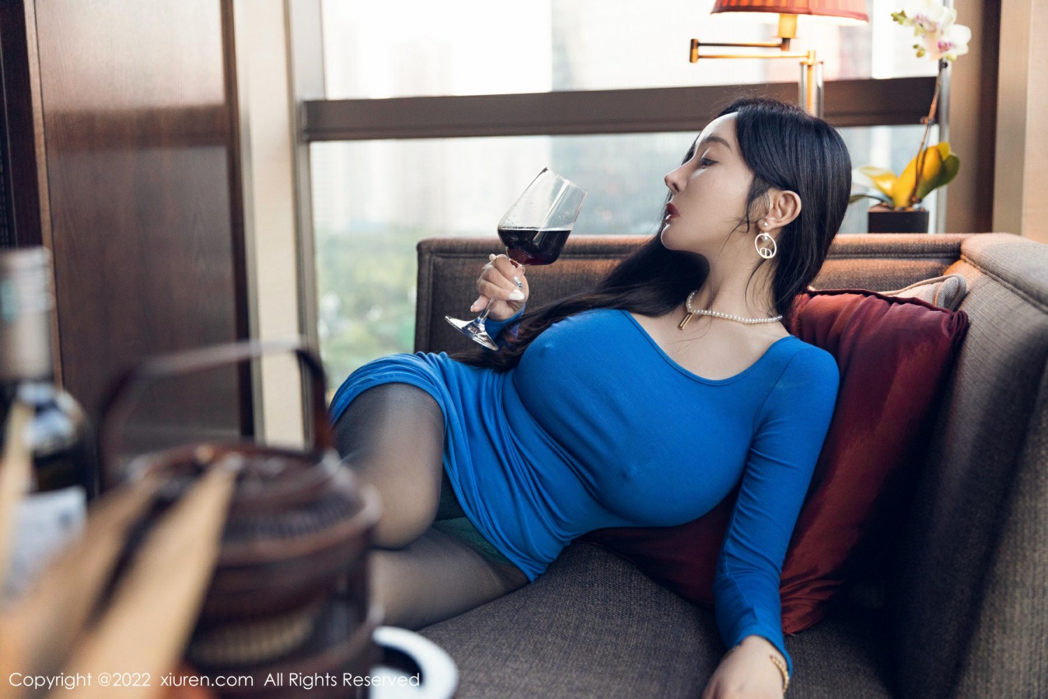 [XiuRen秀人网] 2022.01.21 No.4496 允爾 诱人黑丝第1张
