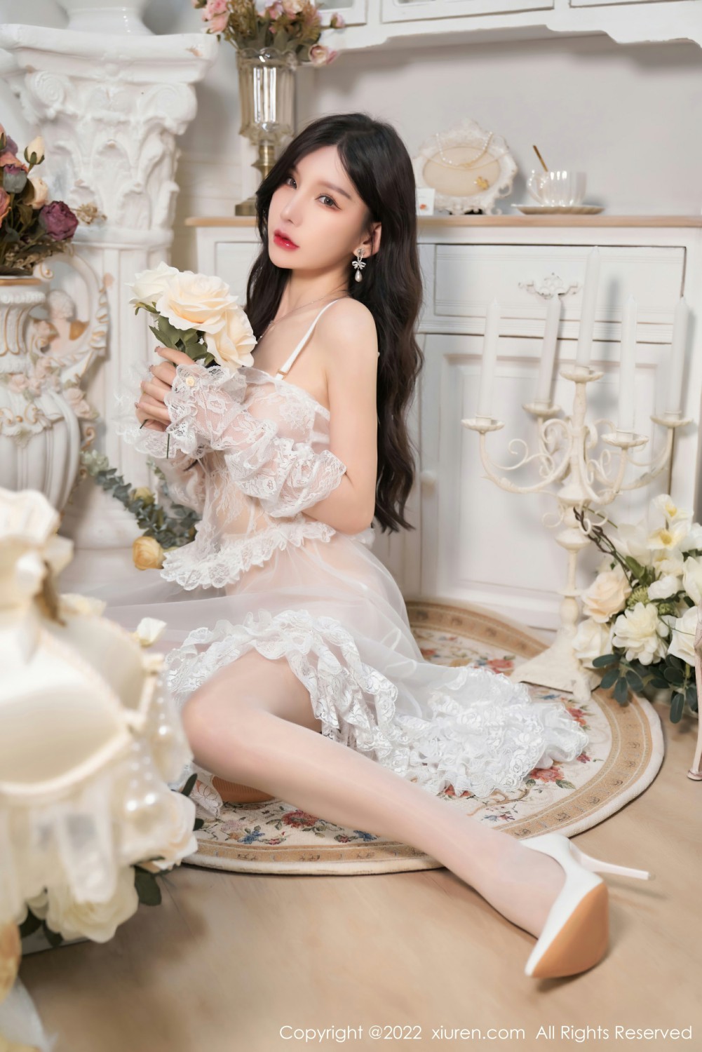 [XiuRen秀人网] 2022.01.21 No.4499 周于希Sally 透明长裙第4张