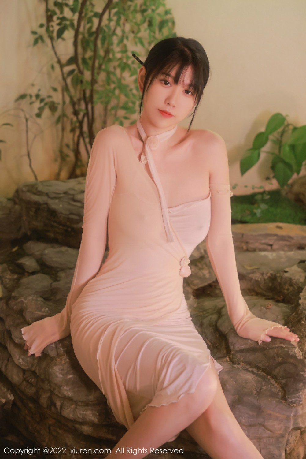 [XiuRen秀人网] 2022.01.24 No.4503 李雅柔182CM 温泉主题第1张