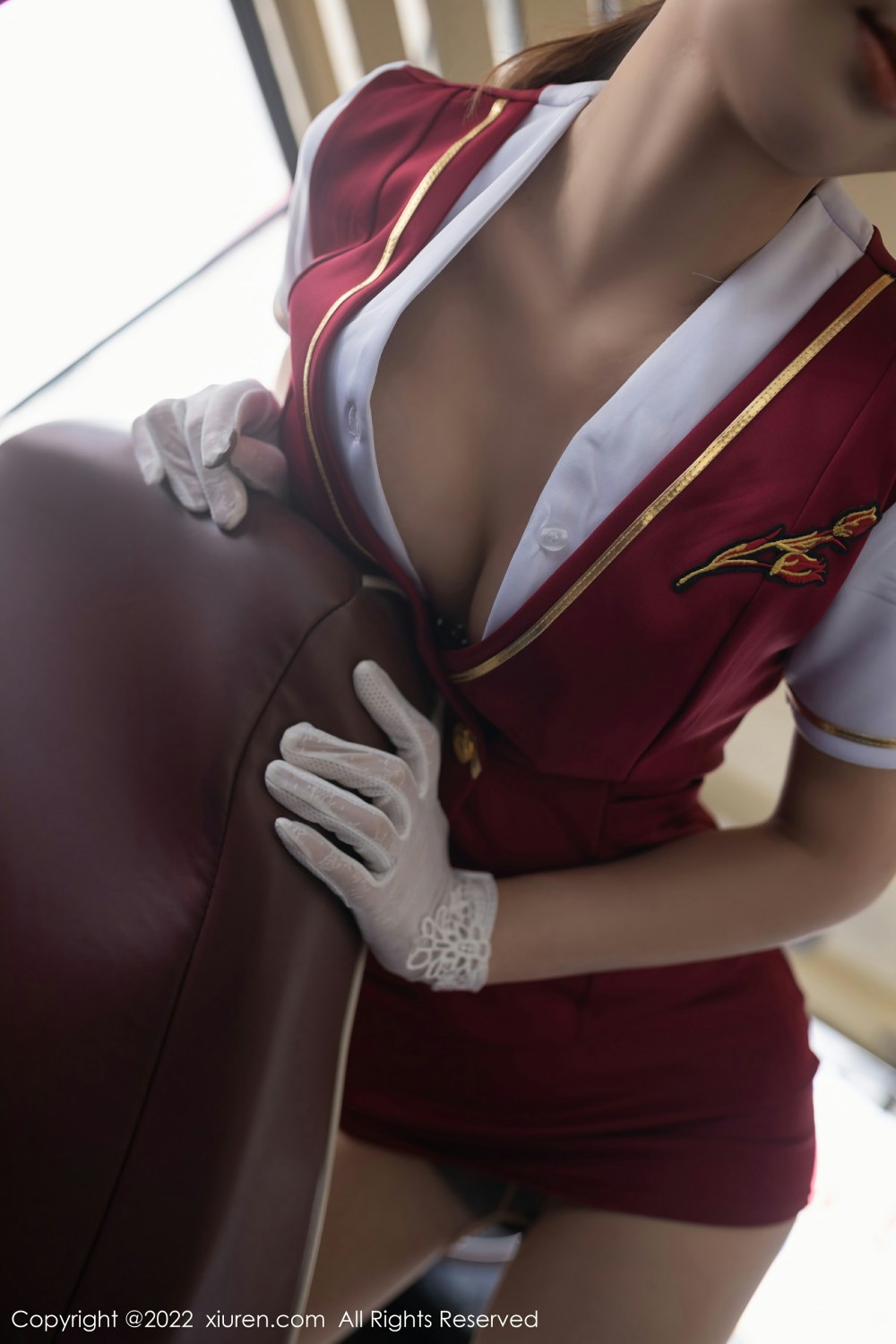 [XiuRen秀人网] 2022.01.24 No.4506 唐安琪 导游制服第4张