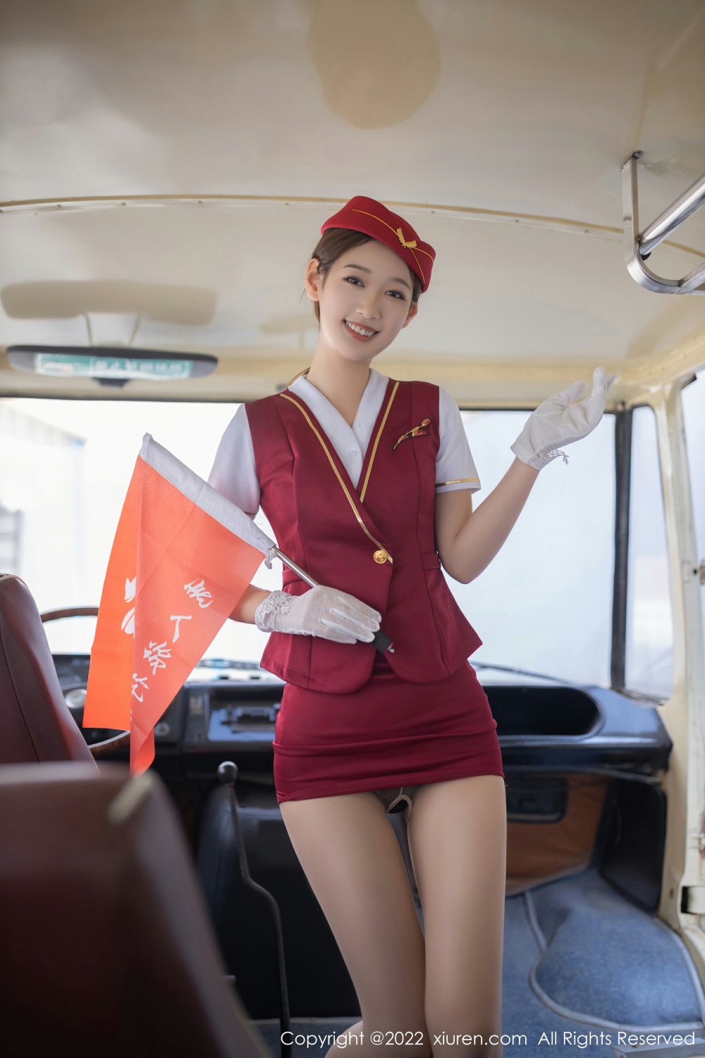 [XiuRen秀人网] 2022.01.24 No.4506 唐安琪 导游制服第2张