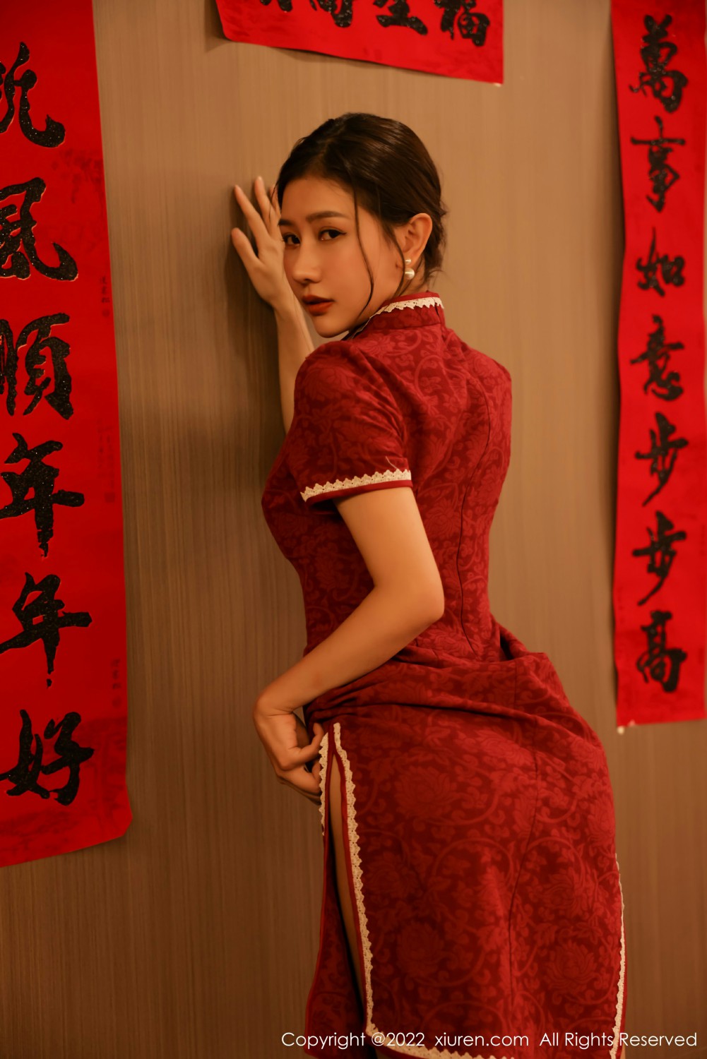 [XiuRen秀人网] 2022.01.25 No.4508 尹甜甜 新年写真第3张