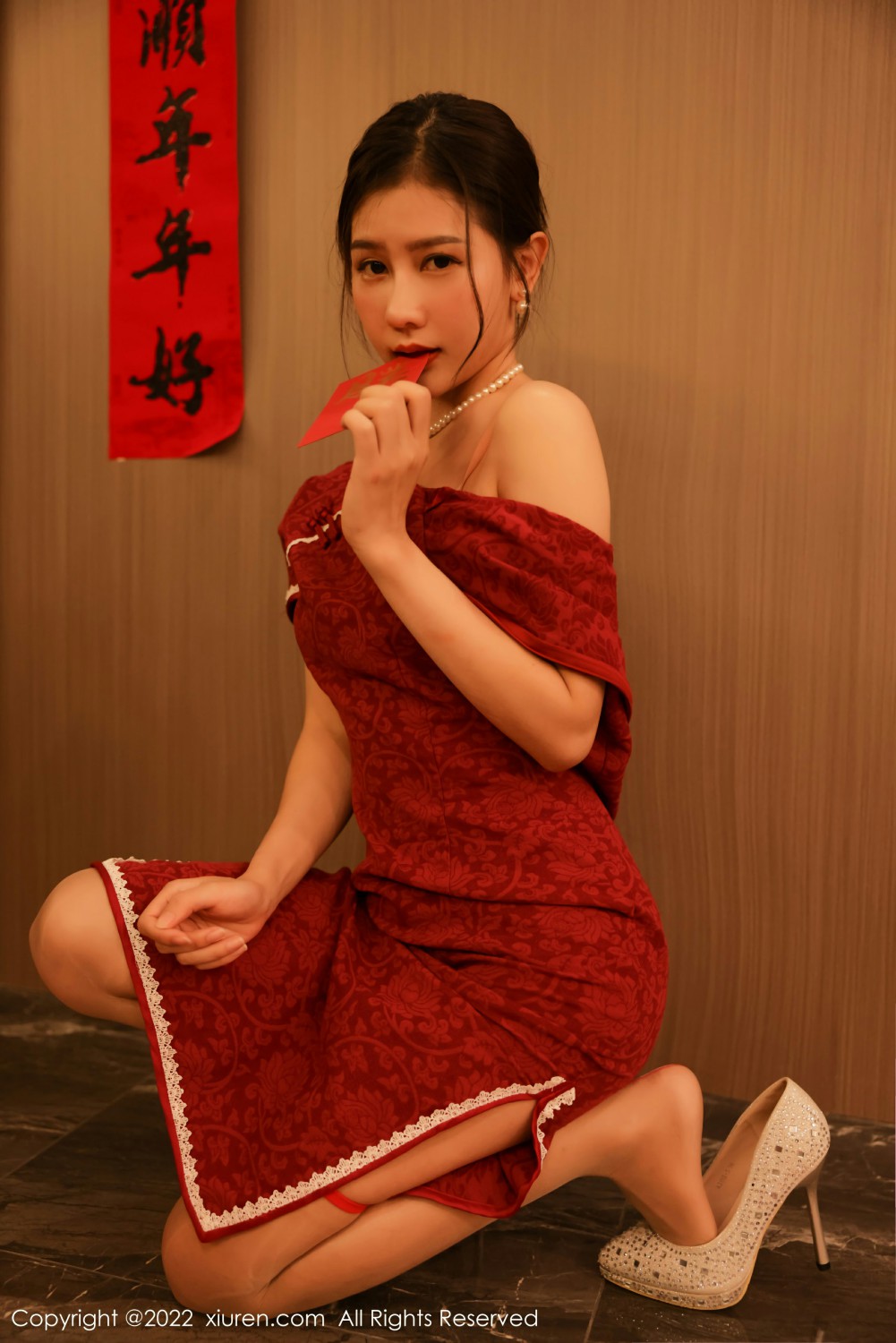 [XiuRen秀人网] 2022.01.25 No.4508 尹甜甜 新年写真第4张